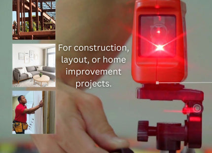 KAPRO LASER PROLASER 862S RAGGIO ROSSO CON TREPPIEDE MT 1,3