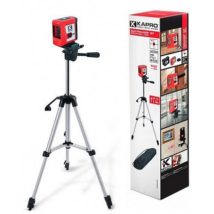 KAPRO LASER PROLASER 862S RAGGIO ROSSO CON TREPPIEDE MT 1,3