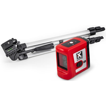 KAPRO LASER PROLASER 862S RAGGIO ROSSO CON TREPPIEDE MT 1,3