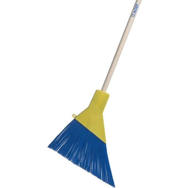 AGEF SCOPA FILO PIATTA PER PRATI SINTETICI CON MANICO IN FAGGIO CM130*