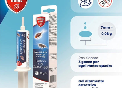 PROTECT HOME FASTION GEL SCARAFAGGI INSETTICIDA GEL GR20