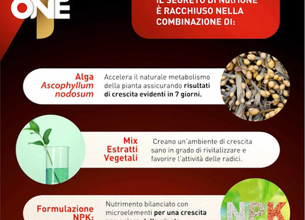 NUTRI ONE NUTRIGOCCIA CONCIME LIQUIDO UNIVERSALE 6X32ML