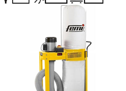 FEMI ASPIRATORE A CICLONE DC 350 PLUS  900W 230V