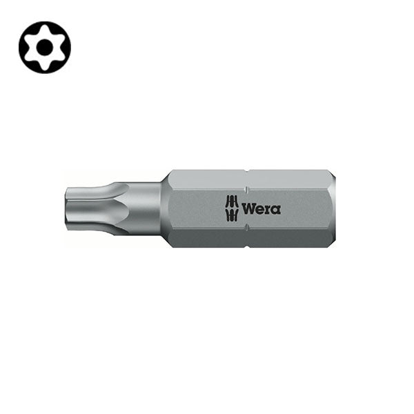 WERA INSERTO BIT 867/1 Z PER VITI TAMPER RESISTANT TORX ATTACCO DA 1/4&quot;