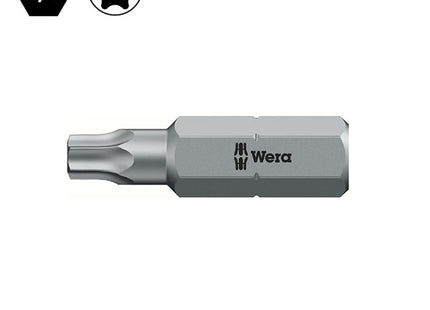 WERA INSERTO BIT 867/1 Z PER VITI TAMPER RESISTANT TORX ATTACCO DA 1/4&quot;