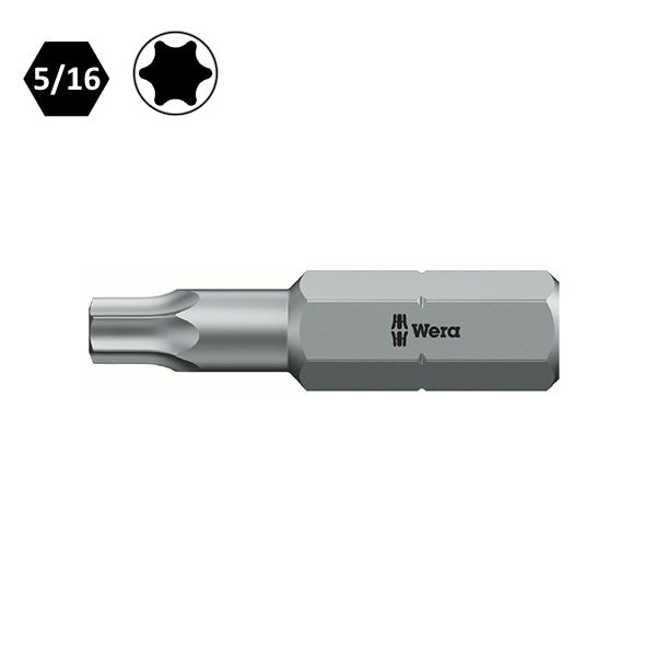 WERA INSERTO BIT 867/2 Z PER VITI TORX ATTACCO DA 5/16&quot;