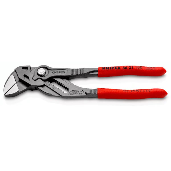 KNIPEX PINZA CHIAVE PER SERRARE BRUNITA CON MANICI RIVESTITI