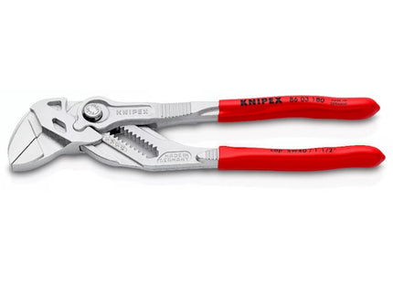 KNIPEX PINZA CHIAVE PER SERRARE CROMATA CON MANICI RIVESTITI