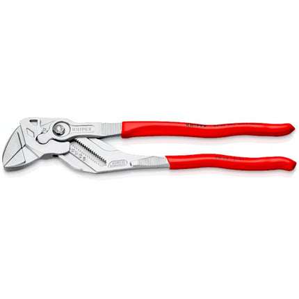 KNIPEX PINZA CHIAVE PER SERRARE CROMATA CON MANICI RIVESTITI