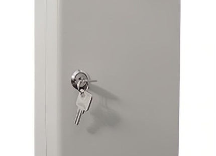 TECHNOMAX CASSETTA PORTACHIAVI ELEGANT 86/2 GRIGIO MM300X240X70 GANCI 48