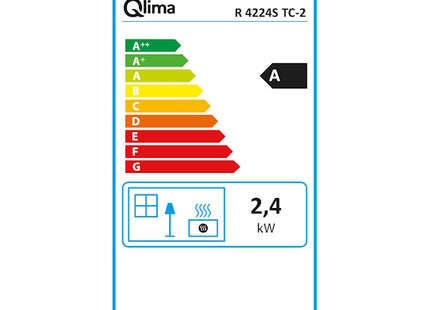 QLIMA STUFA A COMBUSTIBILE LIQUIDO A STOPPINO R 4224S TC-2