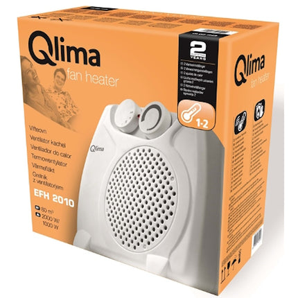 QLIMA TERMOVENTILATORE PORTATILE EFH 2010 BIANCO