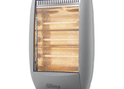 QLIMA STUFA ALOGENA PORTATILE DA TERRA EIH 1200 GRIGIA*