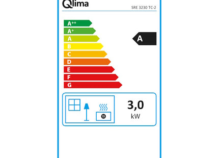QLIMA STUFA A COMBUSTIBILE LIQUIDO LASER SRE 3230 TC-2
