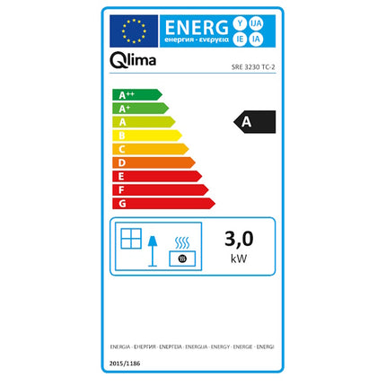 QLIMA STUFA A COMBUSTIBILE LIQUIDO LASER SRE 3230 TC-2