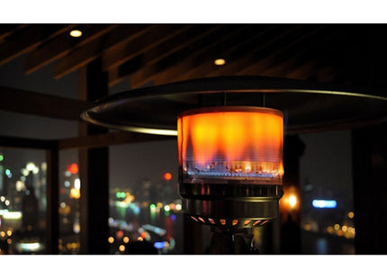 QLIMA STUFA A GAS DA ESTERNO A FUNGO PGU 2013 INOX*