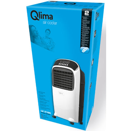 QLIMA RAFFRESCATORE D'ARIA PORTATILE MOD. LK 2100 BIANCO
