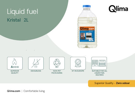QLIMA COMBUSTIBILE KRISTAL IN TANICA DA LT 2