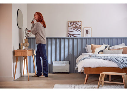 QLIMA TERMOCONVETTORE PORTATILE DA TERRA ECH 4020 BIANCO