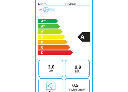 QLIMA TECTRO CONDIZIONATORE PORTATILE TP4020 BIANCO/NERO