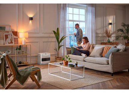 QLIMA STUFA A COMBUSTIBILE LIQUIDO LASER SRE 8040 TC SILVER