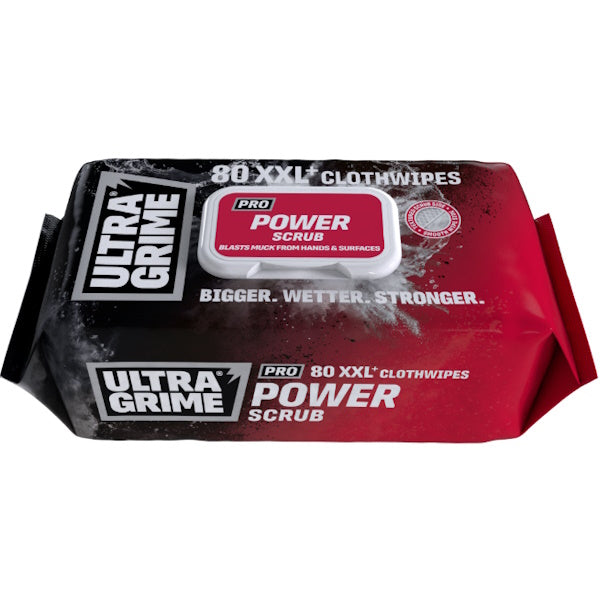 ULTRAGRIME PRO XXL SALVIETTE POWER SCRUB PZ80 ART. ULTRA 5920-RB