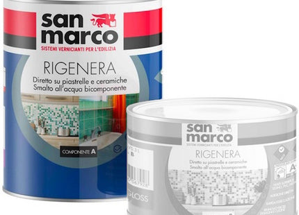 SAN MARCO RIGENERA FINITURA A SMALTO PER PIASTRELLE