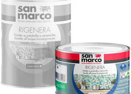 SAN MARCO RIGENERA FINITURA A SMALTO PER PIASTRELLE