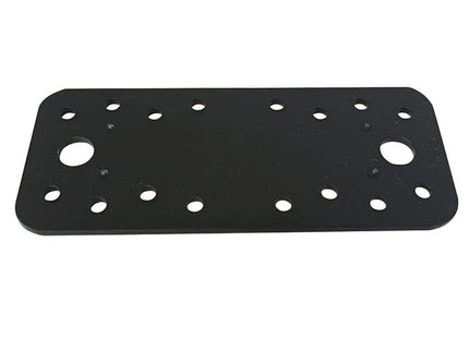 MINUTEX PIASTRA GIUNZIONE DIRITTA MM130X55X2,5 ACCIAIO GRAFITE