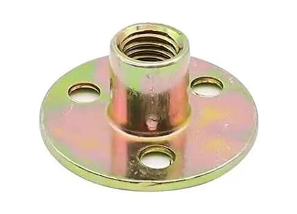 DADO A FONDELLO A 3 FORI ZINCATO M10