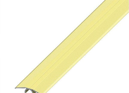 ALFER PROFILO DI COMPENSAZIONE ALLUMINIO ANODIZZATO OTTONE MM33 MT1