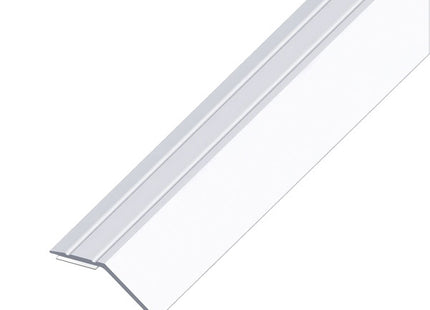 ALFER PROFILO DI COMPENSAZIONE ADESIVO ALLUMINIO ARGENTO MM34X8 MT2