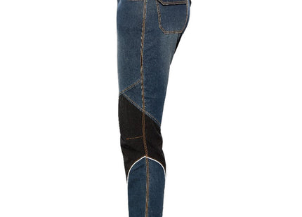 ISSA PANTALONE DA LAVORO JEANS EXTREME COLORE BLU