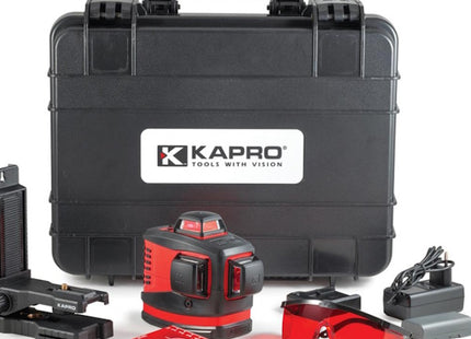 KAPRO LASER PROLASER 883N 3D ALL LINES RAGGIO ROSSO