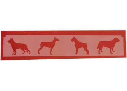THE MASKS STENCIL DOGS N1 MM110X620