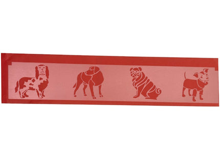 THE MASKS STENCIL DOGS N2 MM110X620