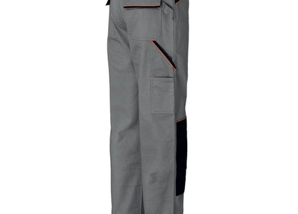 ISSA PANTALONE DA LAVORO SHOT MULTITASCHE COLORE GRIGIO