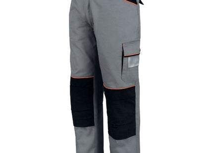 ISSA PANTALONE DA LAVORO SHOT MULTITASCHE COLORE GRIGIO