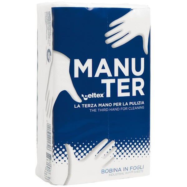 MANUTER CARTA OVATTATA IN PURA CELLULOSA 2 VELI 150 PEZZI CM25X30