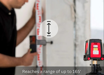 KAPRO RILEVATORE PER LASER A RAGGIO ROSSO