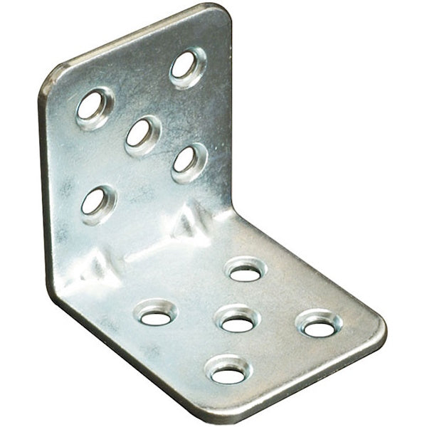 SIPA PIASTRINA PESANTE AD ANGOLO MM 45X45 ZINCATA