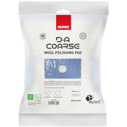 RUPES TAMPONE IN LANA BLU COARSE D.MM160 CONF.DA PZ1