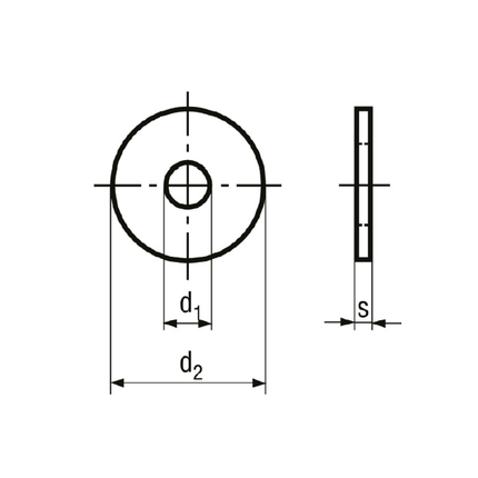 RONDELLE FASCIA LARGA UNI 6593 GREZZE
