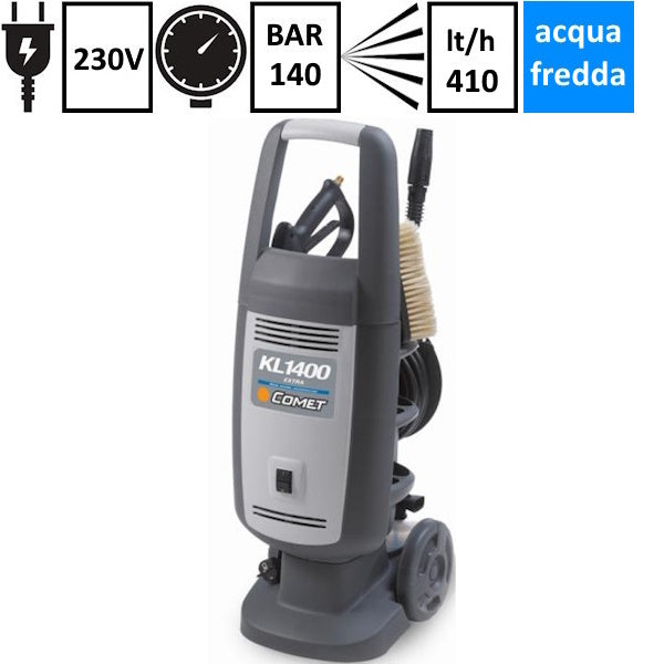 COMET IDROPULITRICE ACQUA FREDDA KL 1400 EXTRA 140BAR 230V