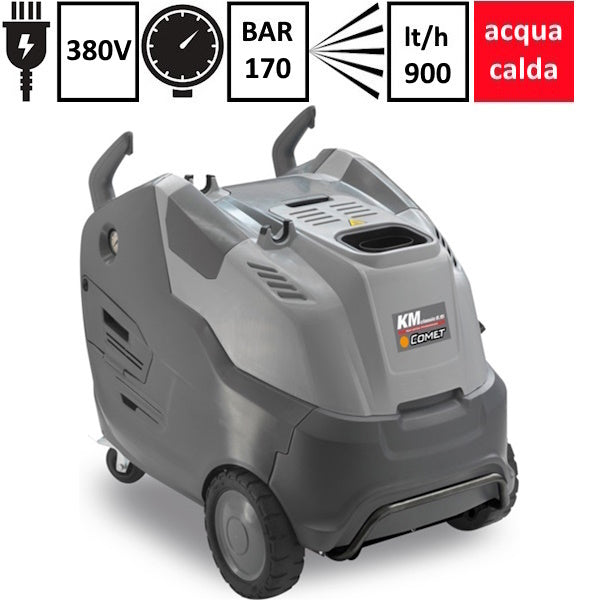 COMET IDROPULITRICE ACQUA CALDA KM CLASSIC 6.15 15/170 170BAR 380V