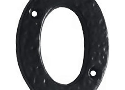 COTTALI NUMERO IN FERRO NERO MM75 N.0