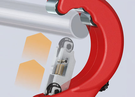 KNIPEX TAGLIATUBI TUBIX XL PER TUBI IN ACCIAIO D.1/4"-3" D.MM 6-76