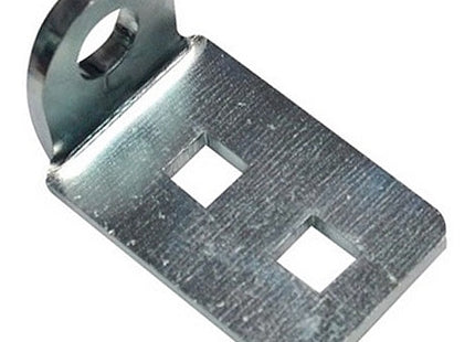 MINUTEX PORTALUCCHETTO UNIVERSALE MM 40X60 ACCIAIO ZINCATO BIANCO