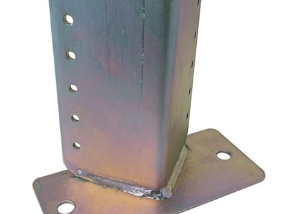 MINUTEX ANGOLARE PORTAPILASTRI MM90X90X180X4 BASE MM200X90X3 ZINCATO