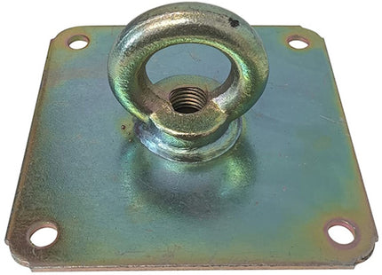 MINUTEX ANCORA DI SICUREZZA D.MM 40 PIASTRA MM150X150X4 ACCIAIO ZINCATO